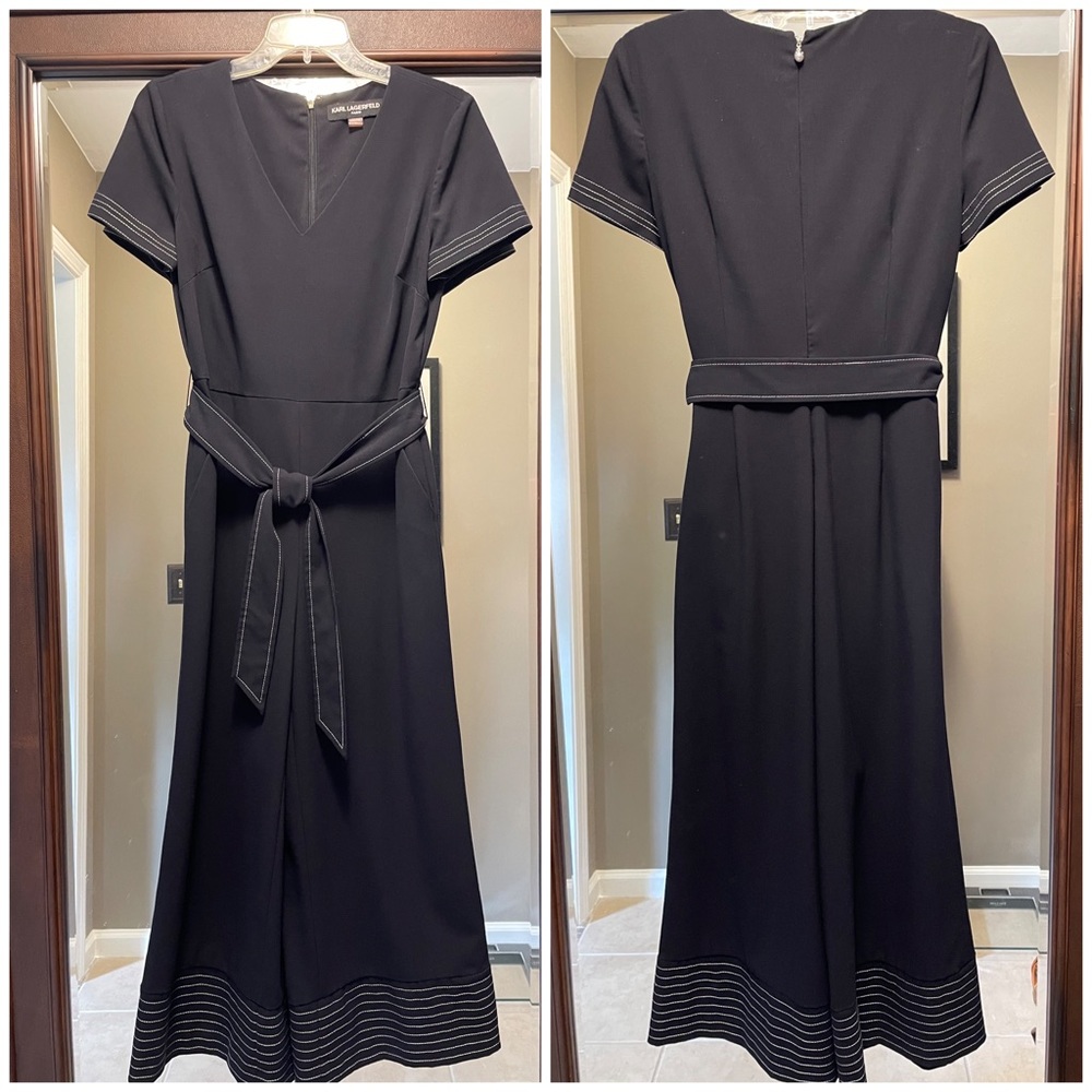 Karl Lagerfeld jumpsuit size 4 - Picture 2 of 6